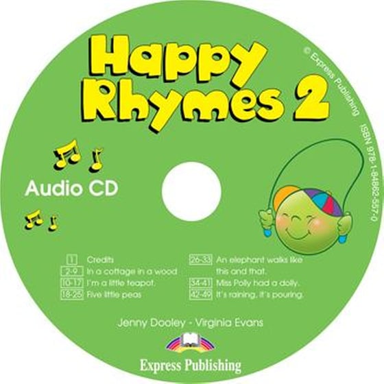 Happy Rhymes 2 Audio CD (international) image 0