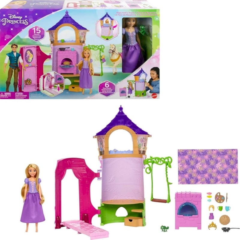 Σετ Παιχνιδιού Disney Princess Rapunzels Turm (HLW30)