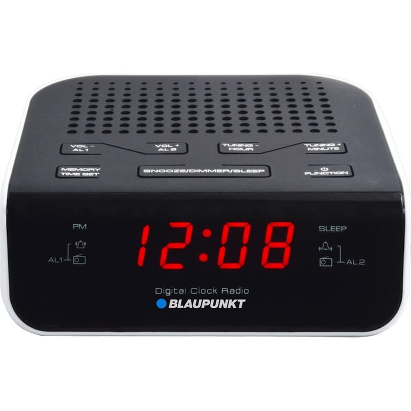 Φορητό Radio Ξυπνητήρι Blaupunkt Cr5wh - Μαύρο