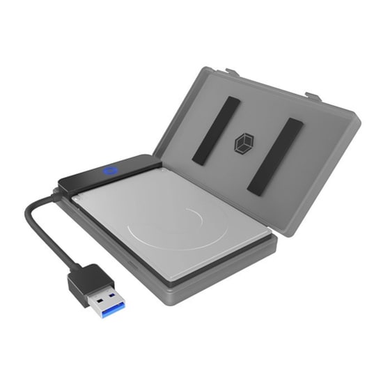 Θήκη Σκληρού Δίσκου Icy Box Mobile Rack 2,5 HDD/SSD USB 3.2 image 3
