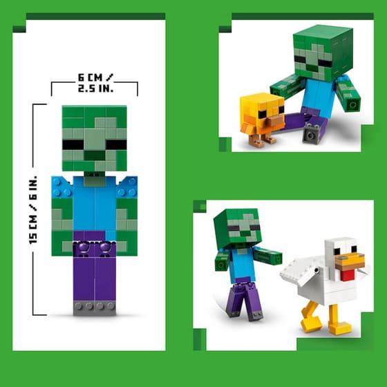 LEGO® Minecraft® Αναβάτης Κοτόπουλου (21582) image 11