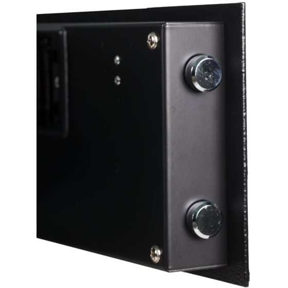 Χρηματοκιβώτιο Osio OSB-2042PBL με Πρίζα 20x42x34cm - Μαύρο image 5