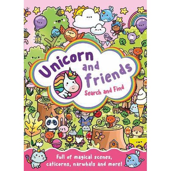 Unicorn and Friends Search and Find image 0
