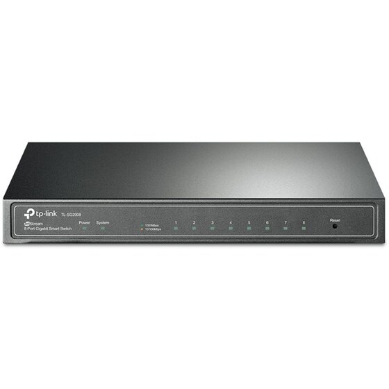 TP-Link TL-SG2008 Network Switch L2 Gigabit Ethernet (1000 Mbps) 8-Port image 0