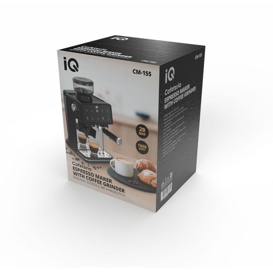 IQSMART CM-155 1600 W 20 bar Μηχανή Espresso image 2