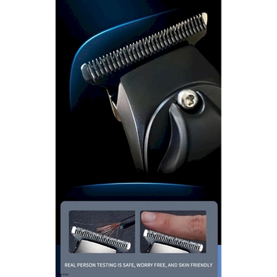 Κουρευτική Μηχανή Kemei KM-2289 Inox image 3