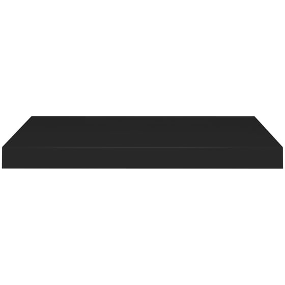 Ράφια Τοίχου VidaXL από MDF 60x23.5x3.8 cm 4 Τμχ - Μαύρο image 3
