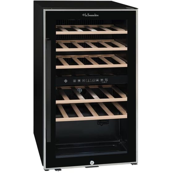 LA SOMMELIERE ECS31.2Z για 29 Μπουκάλια Μαύρο Συντηρητής Κρασιών image 2