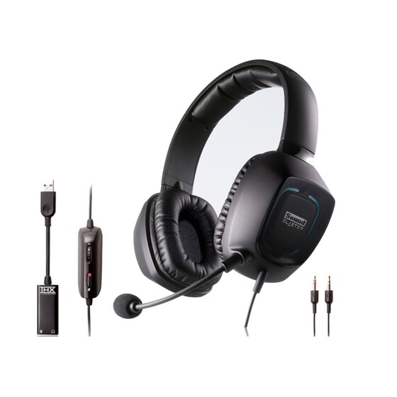 Creative Sound Blaster Tactic3D Alpha - Gaming Headset - Μαύρο image 2