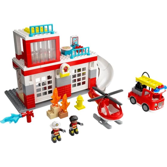 LEGO® Duplo Fire Station & Helicopter (10970) image 1