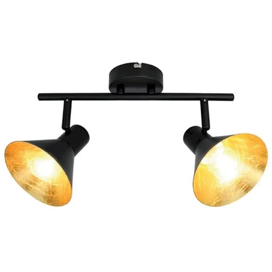 Σποτ Δίφωτο Viokef Harvey 4167100 Μεταλλικό - Μαύρο image 0