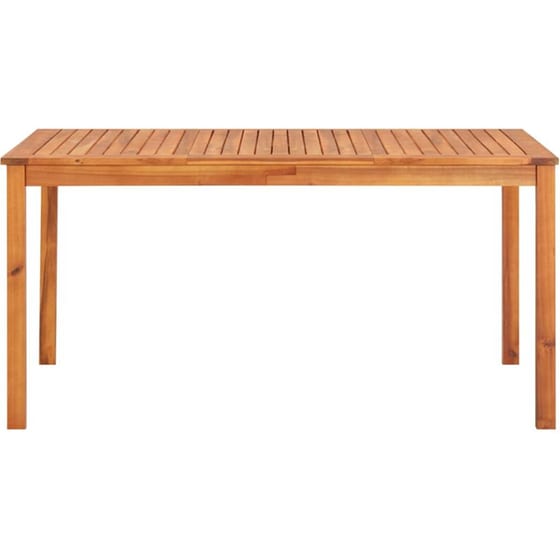 Τραπέζι Εξωτερικού Χώρου VidaXL από Ξύλο 150x90x74 cm - Καφέ image 1