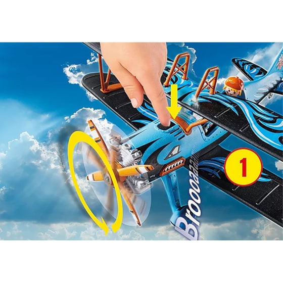 PLAYMOBIL® Air Stunt Show Διπλάνο Φοίνικας (70831) image 6