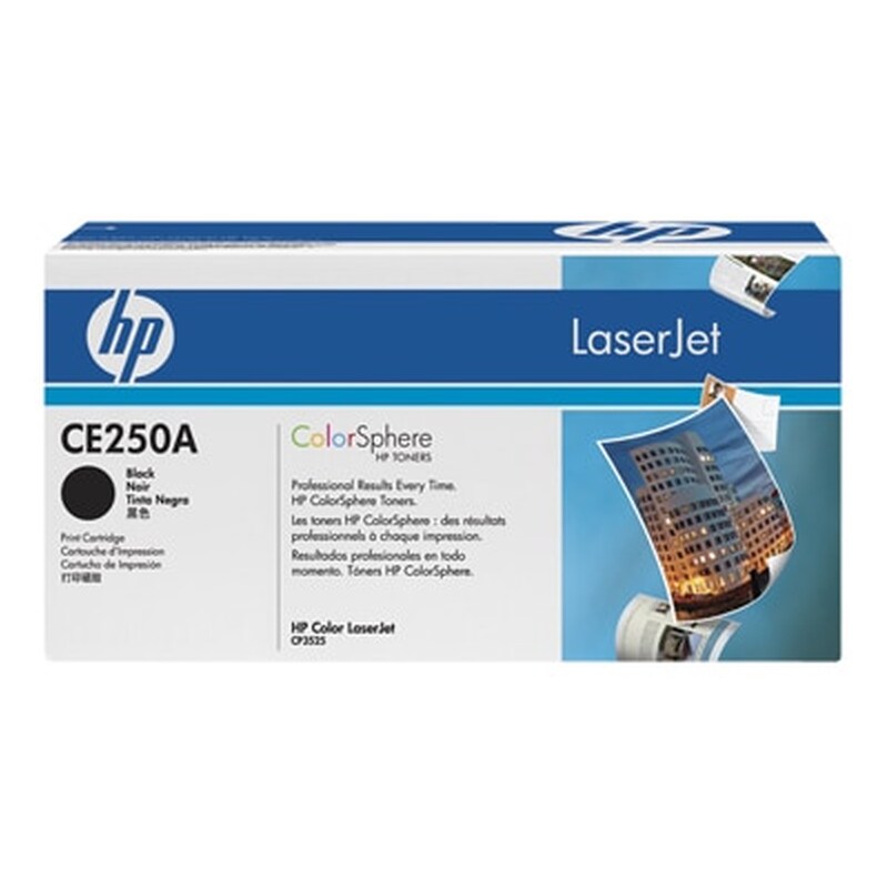 HP 504A Toner Laser Εκτυπωτή Μαύρο 5000 Σελίδων (CE250A)