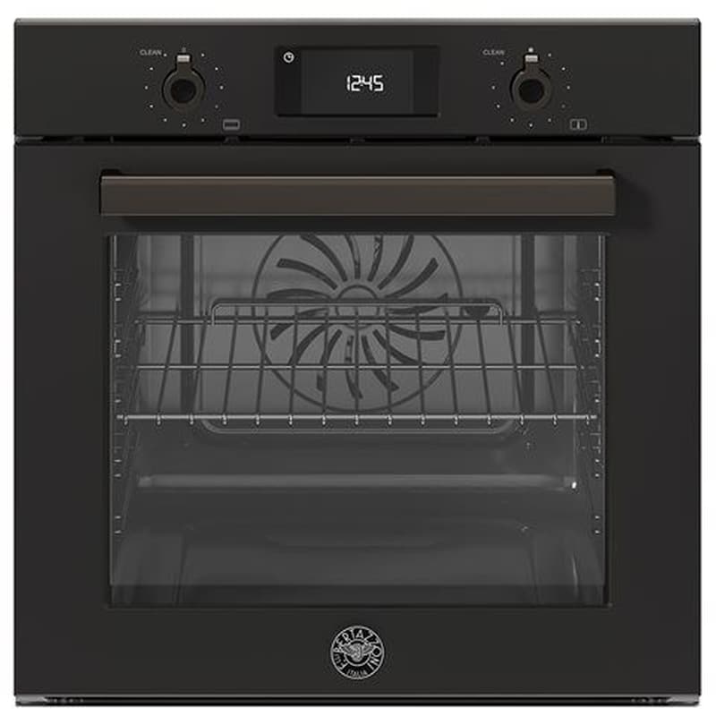 BERTAZZONI F6011PROPLN/23 76 Lt Μαύρο Εντοιχιζόμενος Φούρνος Άνω Πάγκου
