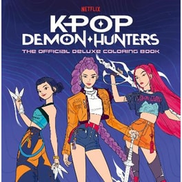 KPop Demon Hunters: The Official Deluxe Colouring Book