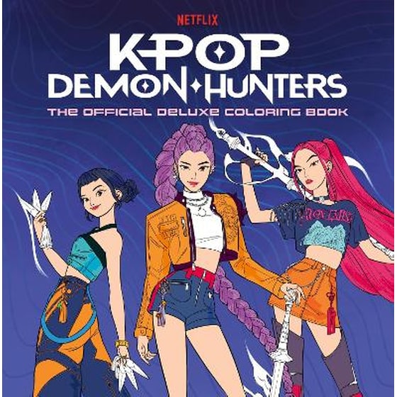 KPop Demon Hunters: The Official Deluxe Colouring Book image 0