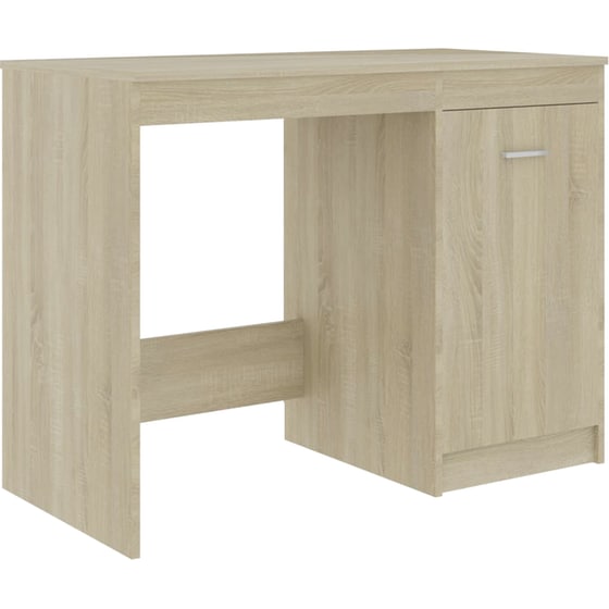 Γραφείο Μελέτης VidaXL από Μοριοσανίδα 140x50x76cm - Μπεζ image 3