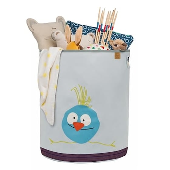 Laessing Καλάθι Για Τα Παιχνίδια Στρογγυλό Toy Basket Birdie image 0