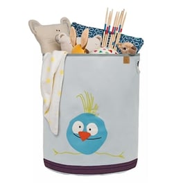 Laessing Καλάθι Για Τα Παιχνίδια Στρογγυλό Toy Basket Birdie