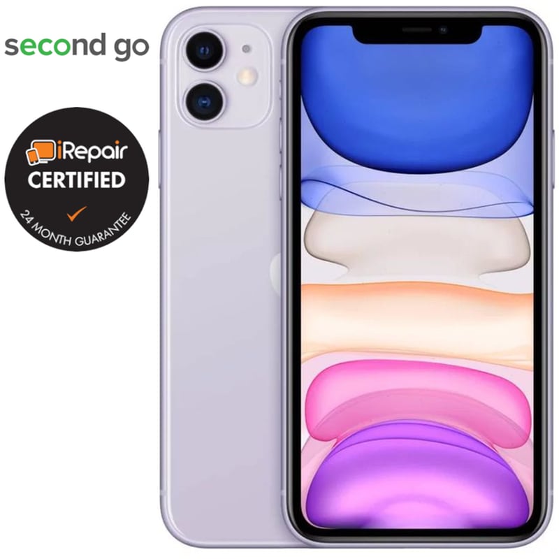 APPLE Second Go Certified μεταχειρισμένο Apple iPhone 11 128GB Purple