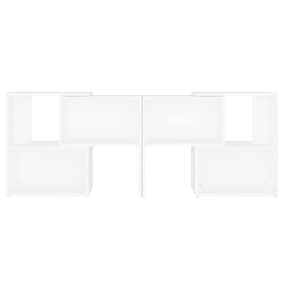 Έπιπλο Τηλεόρασης VidaXL από Μοριοσανίδα 104x30x52cm - Λευκό image 1