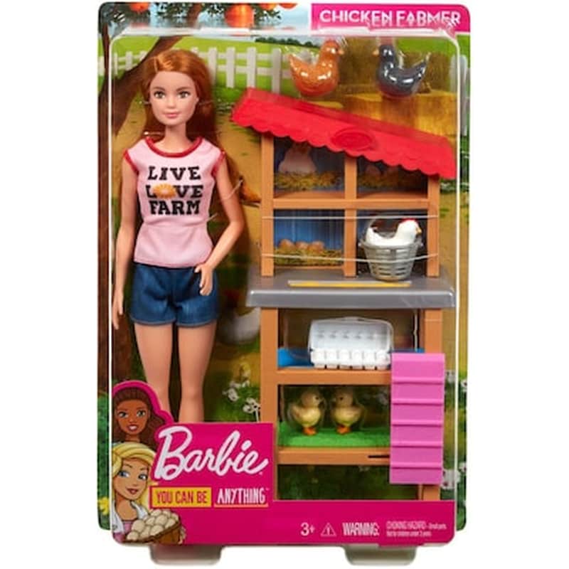 Mattel Barbie: You Can Be Anything – Chicken Farmer (fxp15)