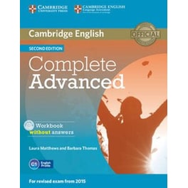 Complete Advanced Workbook without Answers with Audio CD (C1)