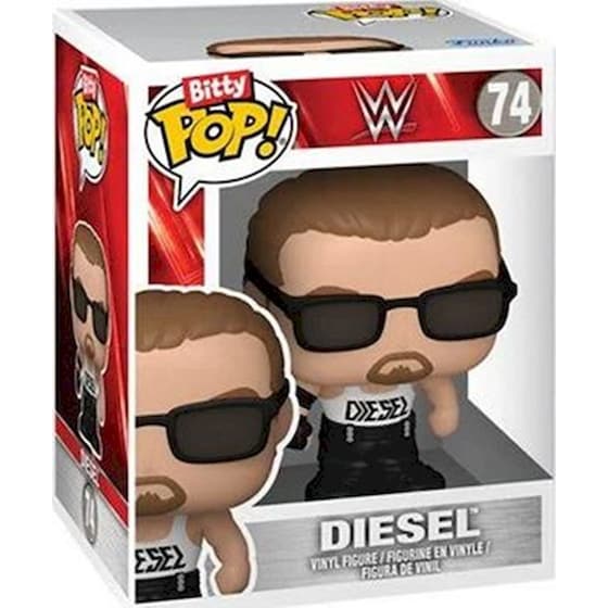Funko Bitty Pop! - WWE- Razor Ramon/Diesel/Rey Mysterio & Chase Mystery  Figure 4-pack image 2