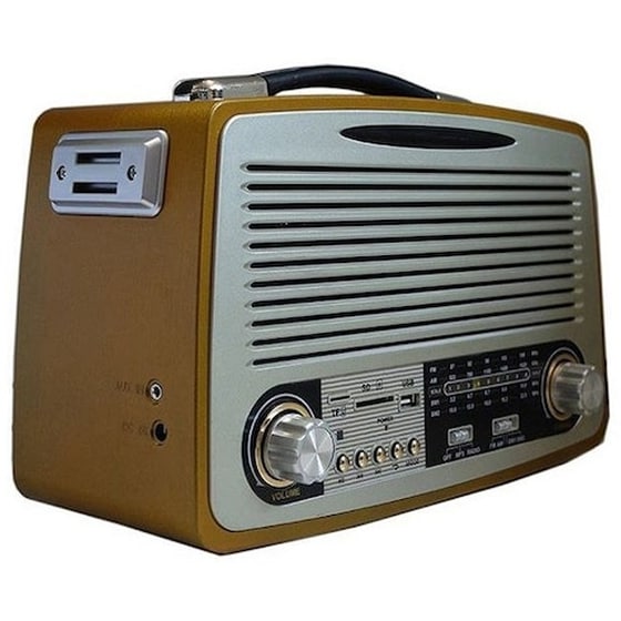 Φορητό Radio Kemai Md1700u Retro - Καφέ image 1