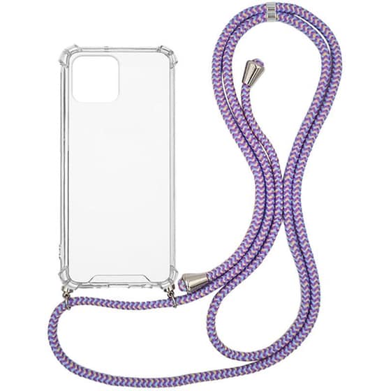 Θήκη Apple iPhone 12 Pro - Sonique με Κορδόνι Armor Clear - Λιλά image 0