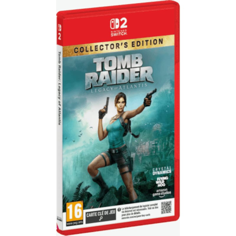Tomb Raider: Legacy of Atlantis Collectors Edition (Game Key Card) - Nintendo Switch 2