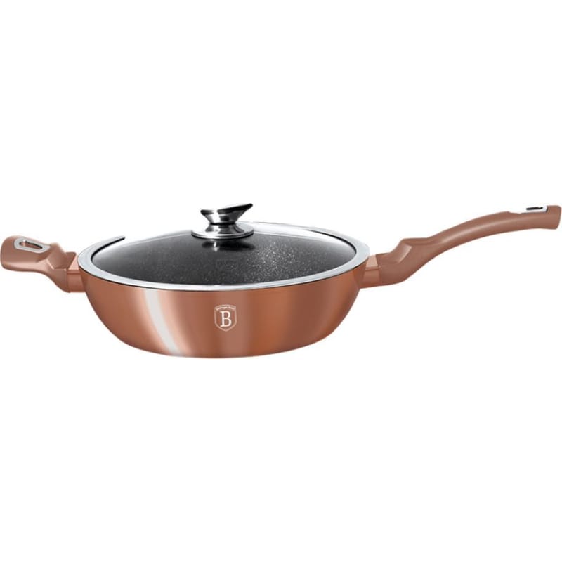 Αντικολλητικό Τηγάνι BERLINGER HAUS BH-1518N 28 cm Χρυσό