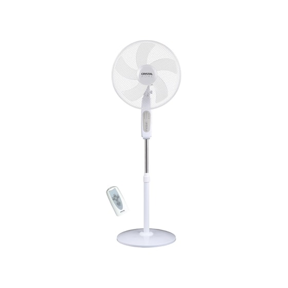 CRYSTAL HOME Air Comfort Control Ανεμιστήρας Δαπέδου 50W 40cm με Τηλεχειριστήριο image 1
