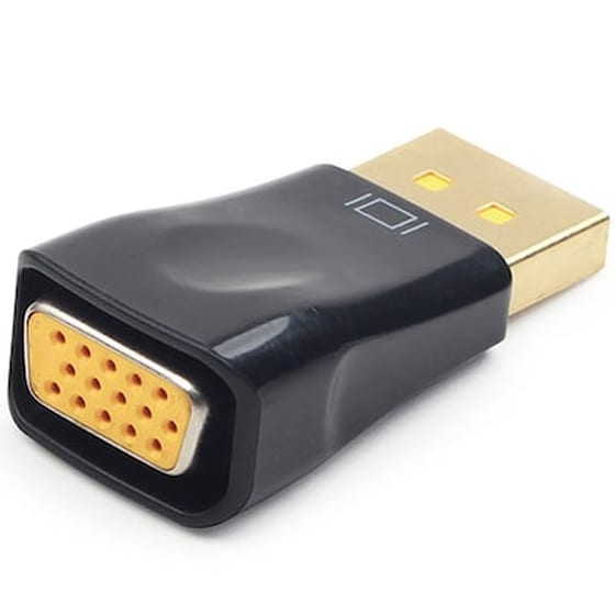 Cablexpert Display Port To Vga Adapter Black A-dpm-vgaf-01 image 0