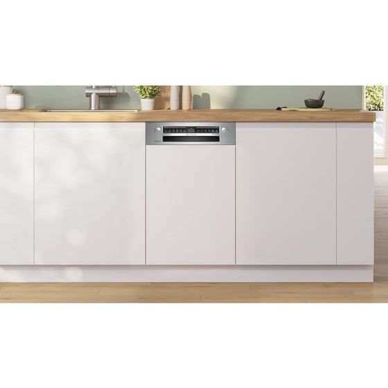BOSCH SPI4EMS17E για 10 Σερβίτσια Inox Εντοιχιζόμενο Πλυντήριο Πιάτων image 4