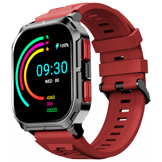 Smartwatch HiFuture Ultra3 51mm - Red image 1