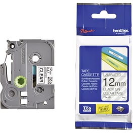 Κασέτα ετικετογράφου Brother TZE131 8m Black on Clear 12mm