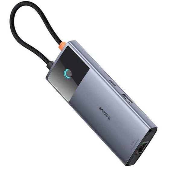 Baseus USB Hub 6 σε 1 USB-C - Ανθρακί image 5