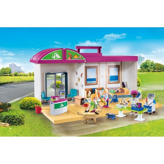 PLAYMOBIL® Βαλιτσάκι Κτηνιατρική Κλινική (71715) image 2