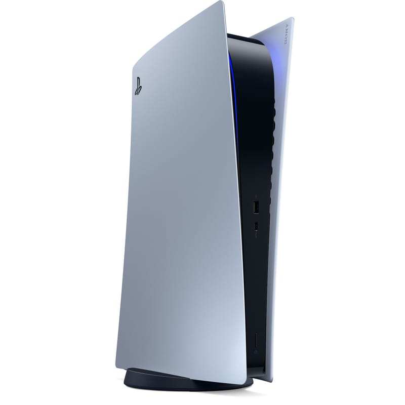 Κάλυμμα Κονσόλας PlayStation 5 Digital - Sterling Silver