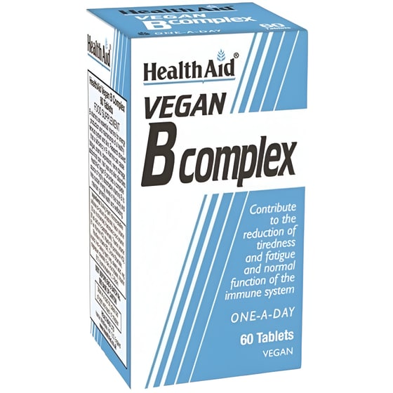 Health Aid Vitamin B Complex - 60 ταμπλέτες image 0