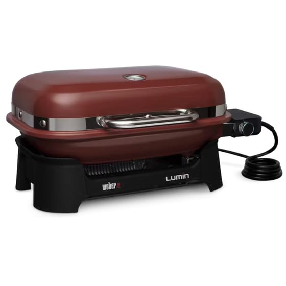 Ηλεκτρική Ψηστιέρα WEBER Lumin Compact Κόκκινο image 2