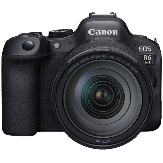 Φωτογραφική Μηχανή Mirrorless Canon EOS R6 MARK II & & Φακός Canon RF 24-105mm F4L IS USM - Μαύρο image 0