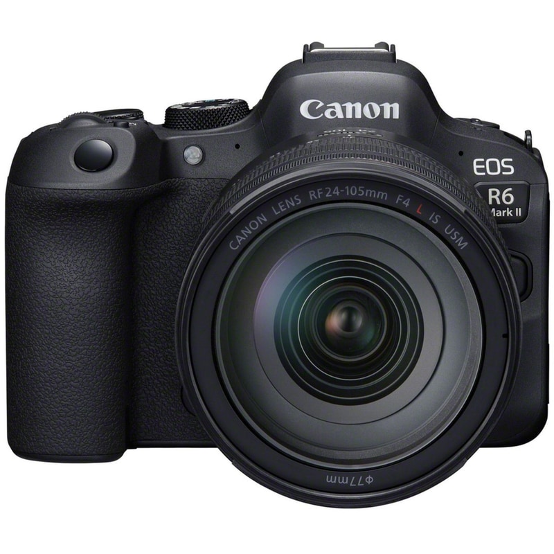 CANON Φωτογραφική Μηχανή Mirrorless Canon EOS R6 MARK II Φακός Canon RF 24-105mm F4L IS USM - Μαύρο