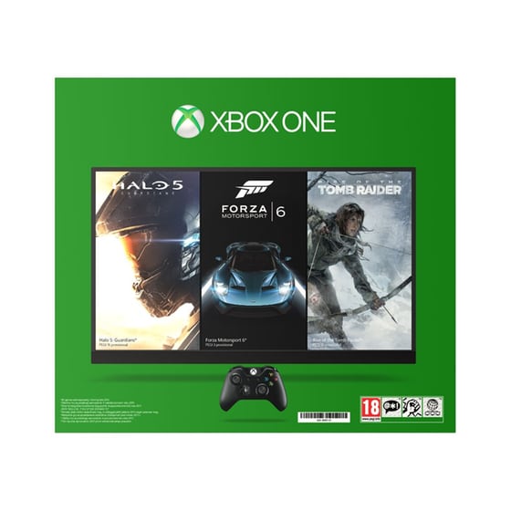 Microsoft Xbox One - 500GB & FIFA 16 & NBA 2K16 & 2ο Χειριστήριο image 1