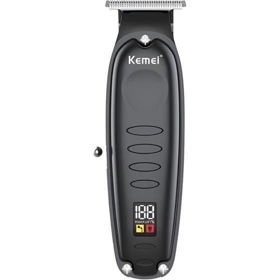 KEMEI KM-H71 Κουρευτική Μηχανή Επαναφορτιζόμενη Μαύρο image 1