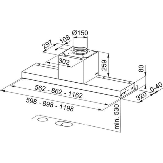 FRANKE STYLE DRIP FREE FST 60 X 60cm Inox Μηχανισμός Απορρόφησης image 4