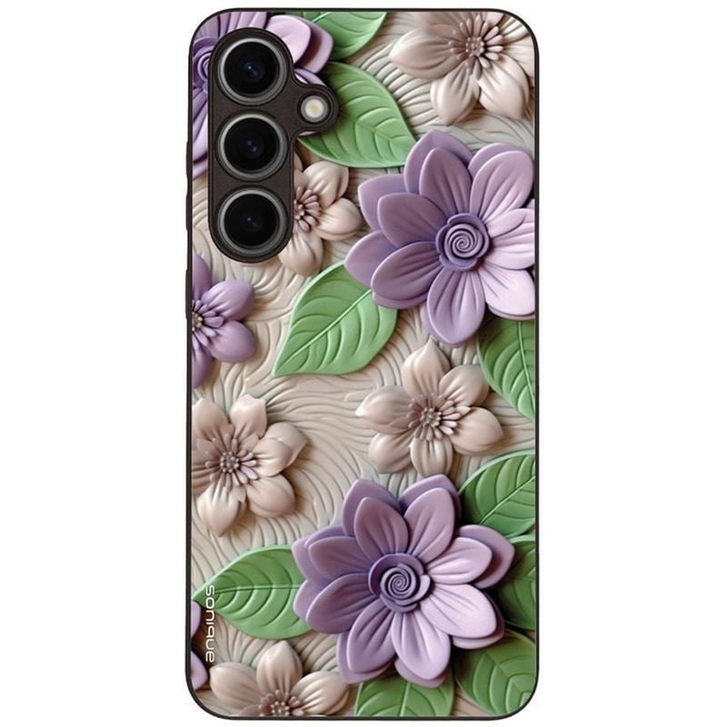 Θήκη Samsung Galaxy S24 Plus - Sonique 3D Flower Series - Violet