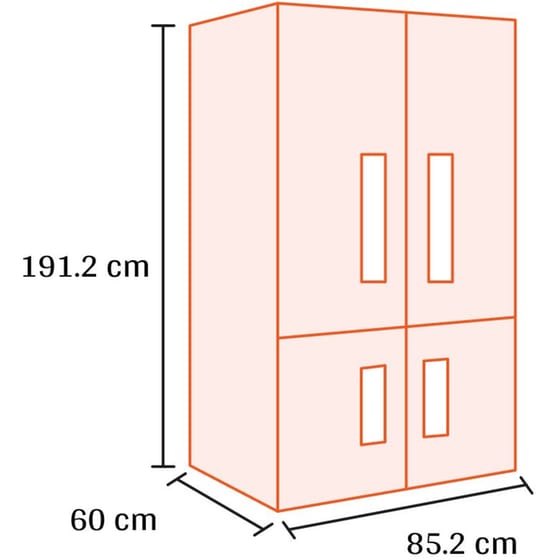 XIAOMI MIJIA LTP4567GR No Frost 502 Lt Inox Ψυγείο Ντουλάπα image 2